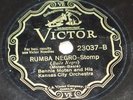 BENNIE MOTEN'S KANSAS CITY VICTOR 23037 jazz 78 rpm REC