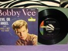BOBBY VEE Devil Or Angel 45 Teen NM- w/Picture Sleeve S