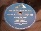 ELVIS PRESLEY PLAYIN' FOR KEEPS RARE 78 RPM RECORD