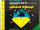 VG+ EDWARD KILENYI JONEL PERLEA brahms concert no 2 LP R-199-164 Remington 1953