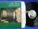 Nick Drake, Five Leaves Left, Orig UK LP, EX+, Virgin V