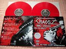 CHAOS Z - DUNKLE STRASSEN 2 LP  FIRST PRESS RED VINYL  