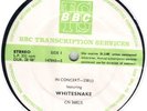 LP Whitesnake - Transcription disc BBC in Concert Readi