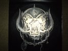 MOTORHEAD. NO REMORSE LEATHER COVER. 1984 ORIGINAL BRON