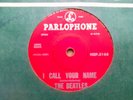 BEATLES. I CALL YOUR NAME / LONG TALL SALLY. NEW ZEALAN