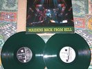 Iron Maiden Live double 2 LP Picture disc Green Vinyl 1