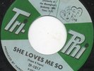Harvey - She Love Me So - Original Press Tri - Phi 7 In
