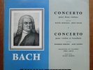 DEVY ERLIH / H. MERCKEL: Bach concertos DUCRETET 10'' 2