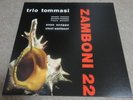 TRIO TOMMASI / ZAMBONI 22 / RARE ITALIAN JAZZ LP