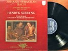 Bach Henryk SZERYNG Peter Rybar PHILIPS 9502 016 Violin