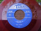 ORIG RED VINYL 45 BY THE CROWS GEE/ I LOVE YOU SO ON RA