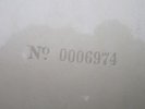 BEATLES WHITE ALBUM MONO 1968 1st PRESS, 0006974 NO EMI