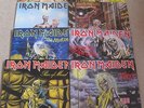 8 X IRON MAIDEN LPS - PIECE OF MIND/POWERSLAVE/KILLERS