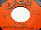 Rare Soul/Funk - ARNOLD ALBURY & THE CASUALS - 