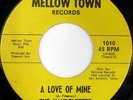 rare Soul 45 VANDELETTES a love of mine MELLOW TOWN