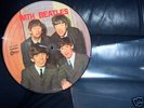 WITH THE BEATLES PICTURE DISC MINT.STEREO ODEON