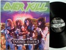 OVERKILL -Taking over LP 1987