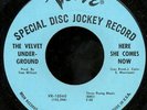velvet underground  dj promo '66 WHITE LIGHT 