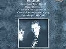 Brahms: Symphony No 1 Tragic Overture Hermann Abendroth Berliner 1941-1945 RAR