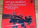 GRUMIAUX - 7 VIOLIN CONCERTOS - PHILIPS 4 LP - SEALED