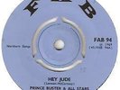 PRINCE BUSTER Hey Jude / Django fever Fab 94 Rare and g