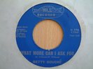 BETTY GOUCHE / WHAT MORE CAN I ASK FOR / HILL / M-