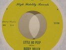 BUDDY MILLER rockabilly 45 on VEM “Little Bo Peep”  kil