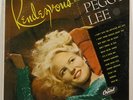 PEGGY LEE vocal jazz LP on CAPITOL “RENDEZVOUS” turquoise original '55 nice