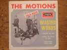 RARE FRENCH EP THE MOTIONS/VOGUE INT.18069/WASTED WORDS