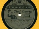 Columbia 2428D FATS WALLER w TED LEWIS BD Crazy Bout Ba