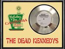 DEAD KENNEDYS - HOLIDAY IN CAMBODIA - FRAMED 'SILVER' 45rpm  RECORD