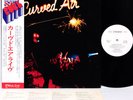 CURVED AIR live JAPAN orig LP w/OBI promo  [FREE P+P]