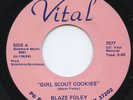 LISTEN - Rare Country 45 - Blaze Foley - Girl Scout Coo