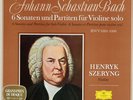 HENRYK SZERYNG - BACH FOR SOLO VIOLIN - RARE DGG TULIP 