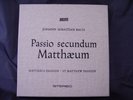 ARCHIV Bach * * MATTHEW PASSION * * Karl Richter 4 LP B