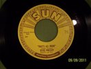 WOW  ORIGINAL #209 SUN RECORDS ELVIS PRESLEY 
