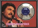 ENGELBERT HUMPERDINCK - THE LAST WALTZ - FRAMED 'SILVER' 45rpm  RECORD