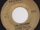 Rare Northern soul SANDRA PHILLIPS 