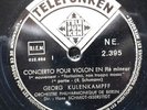 GEORG KULENKAMPFF / SCHUMANN / TELEFUNKEN  4 *78 RPM