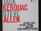 JACK KEROUAC STEVE ALLEN Poetry For The Beat Generation HANOVER HML 5000 LP 50's