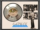 GENISIS - CARPET CRAWLERS - FRAMED 'SILVER' 45rpm  RECORD