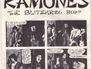 Ramones  -Blitzkrieg Bop ORIGINAL UK Pic Sleeve 1976