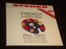 PARAY FRENCH OVERTURES DETROIT SYMPHONY MERCURY LIVING 