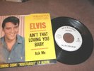 RARE Promo copy Elvis Presley 45 & Pic. slv 