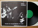 DEEP PURPLE rare live LP: Back To Nuremberg in 1985