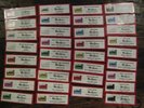 Complete set Jukebox Strips for Beatles colored vinyl