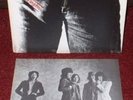 ROLLING STONES Sticky Fingers LP 1971 1st LARGE ZIP