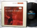 BACH St.John Passion / HERMANN SCHERCHEN 3 LP Box Set Wesminster WST 319