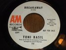 MONSTER NORTHERN SOUL 45 TONI BASIL Breakaway A&M DJ PROMO LISTEN