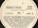 MEGADETH-COUNTDOWN TO EXTINCTION-- GUATEMALA-LP-METALLICA